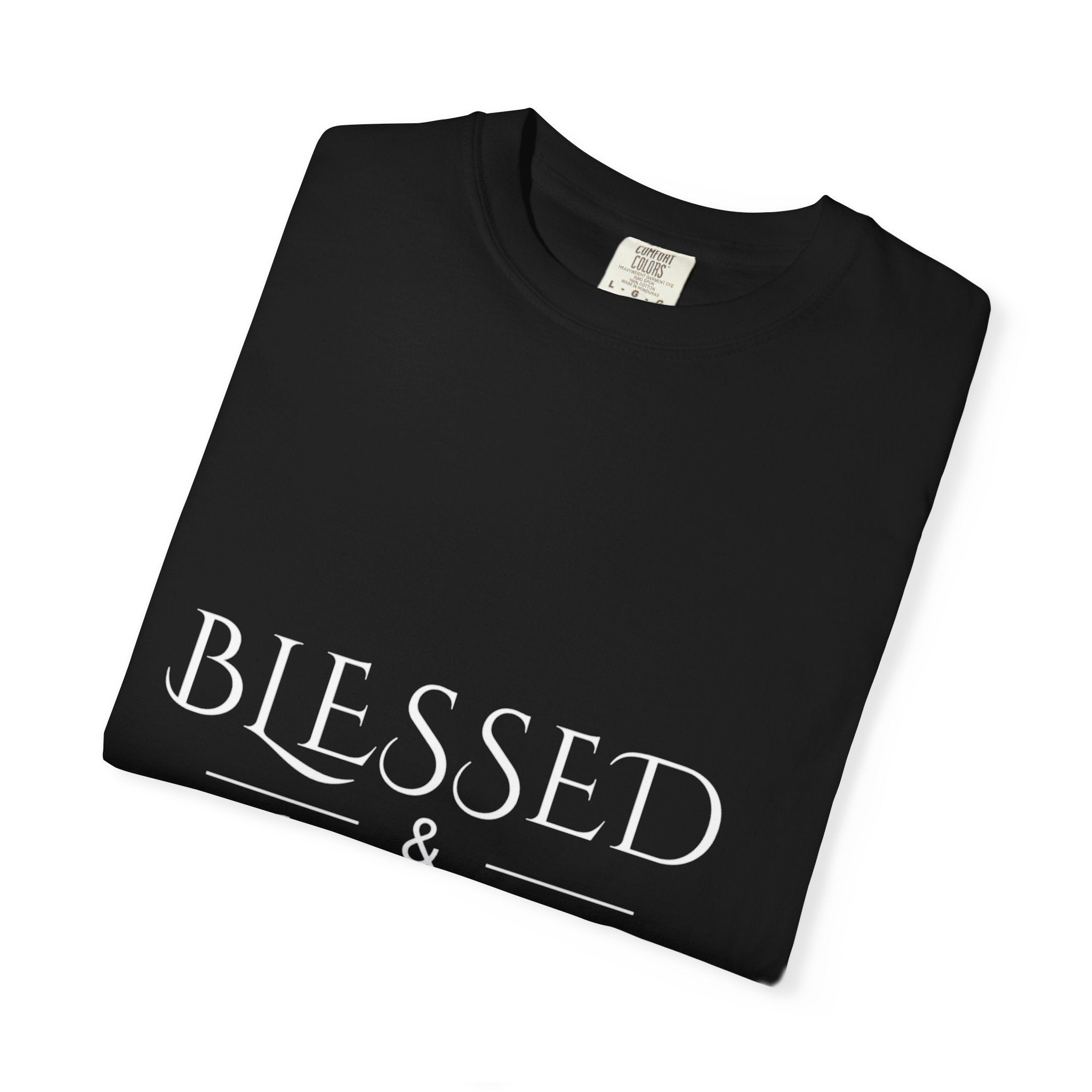 Blessed & Building Christian T-Shirt — Matthew 6:33 Faith Tee