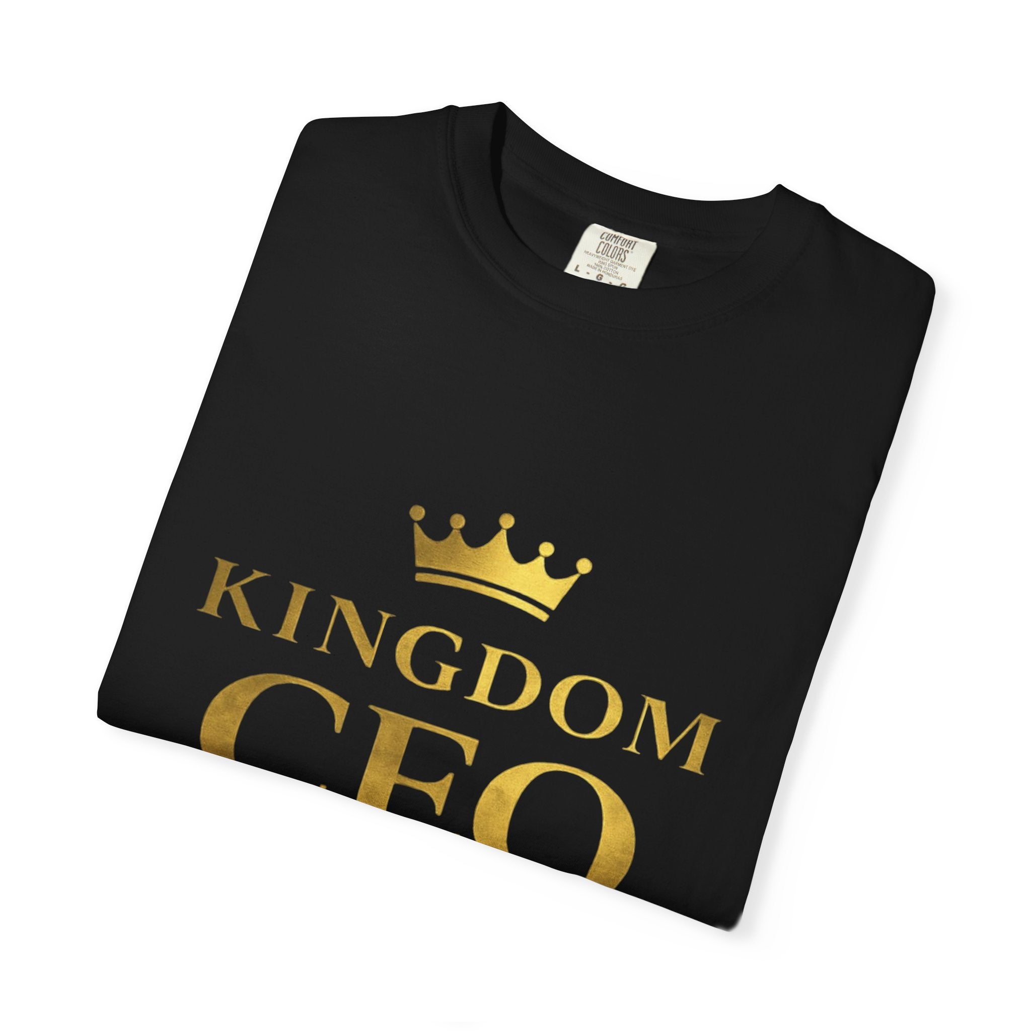Kingdom CEO T-Shirt "Pray • Build • Prosper" Inspirational Christian Tee