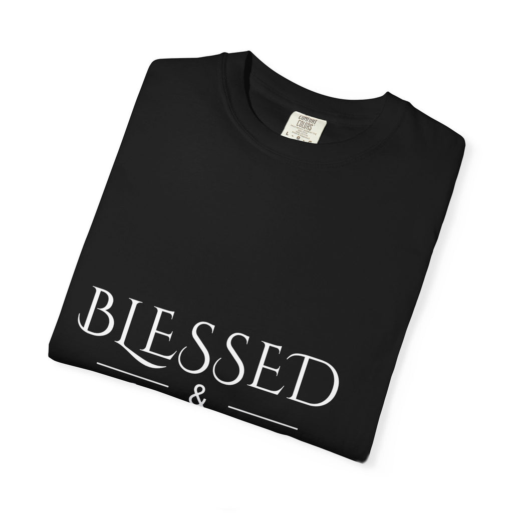 Blessed & Building Christian T-Shirt — Matthew 6:33 Faith Tee